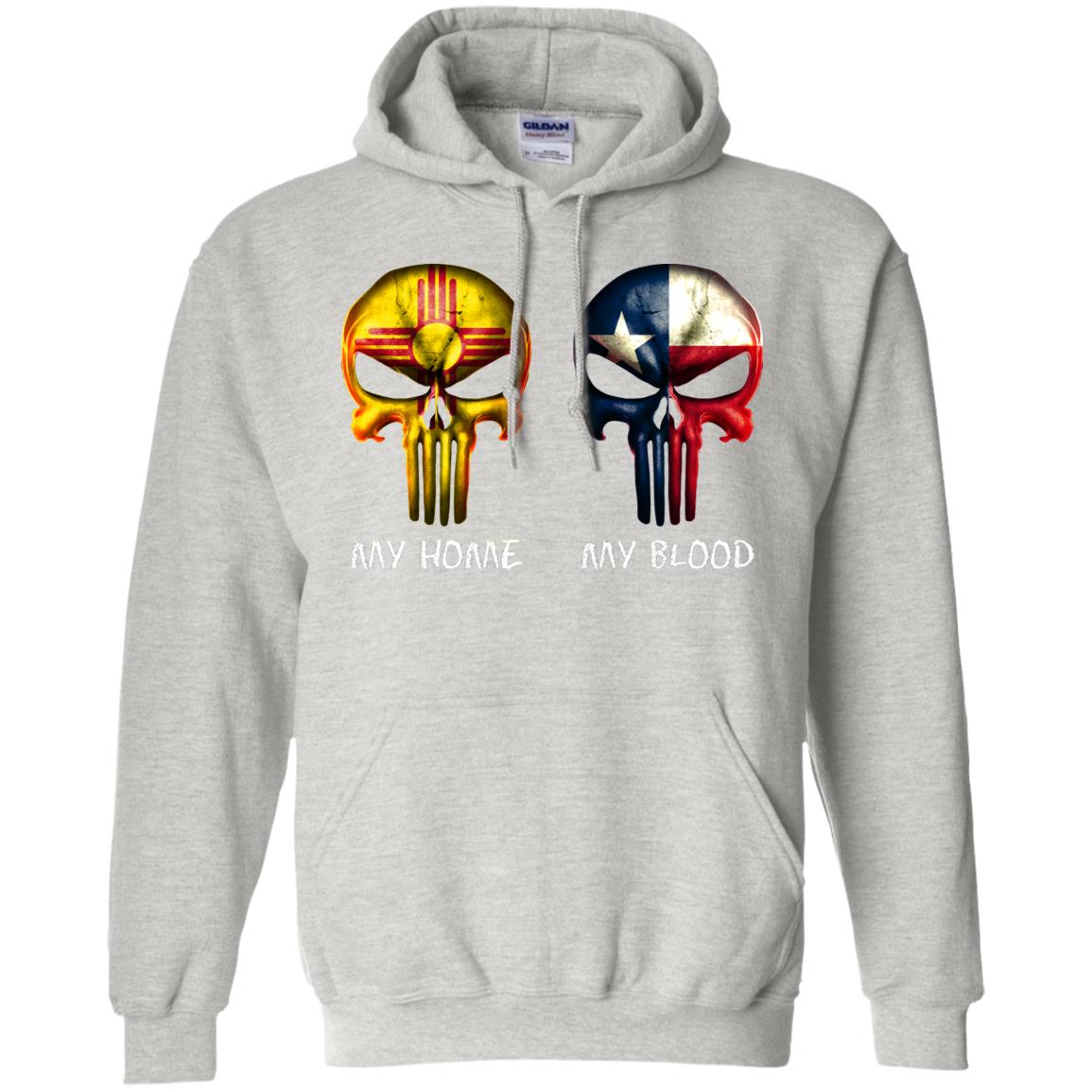 Texas Blood New Mexico Home  T- Shirt - T-shirt Teezalo