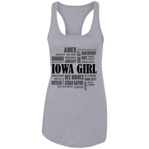 Iowa Girl And City T- Shirt - T-shirt Teezalo