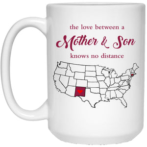 Connecticut New Mexico The Love Between Mother And Son Mug - Mug Teezalo