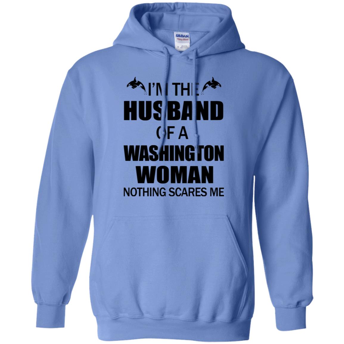 I'm The Husband Of A Washington Woman T-Shirt - T-shirt Teezalo