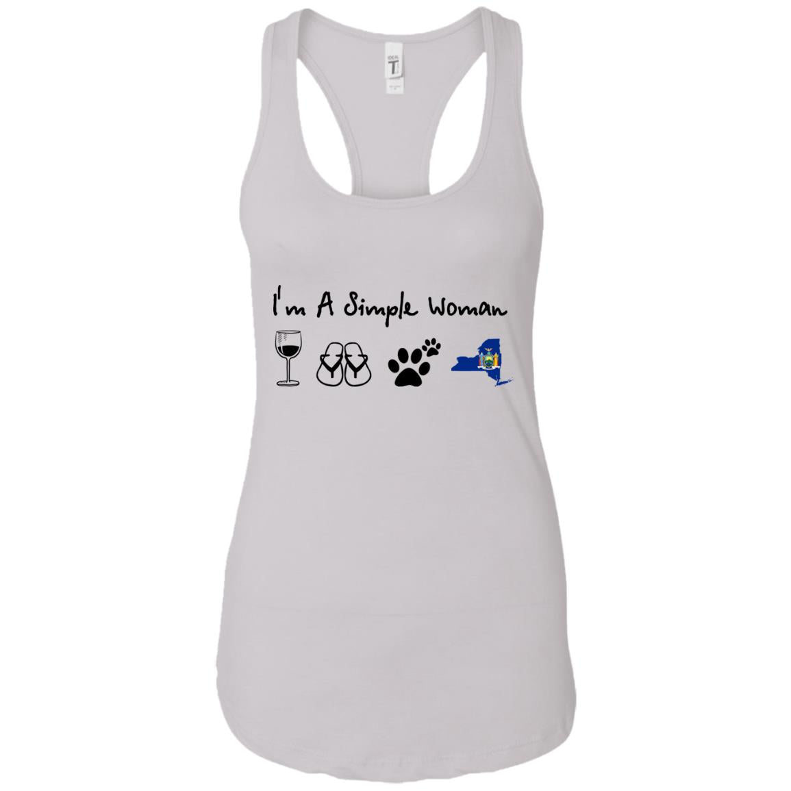 I Am A Simple New York Girl Hoodie - Hoodie Teezalo