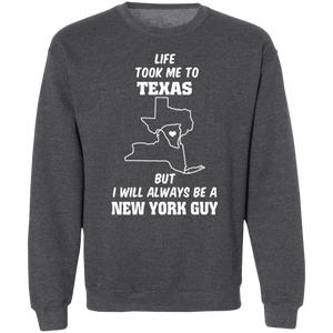 Life Took Me To Texas Always Be A New York Guy T-Shirt - T-shirt Teezalo