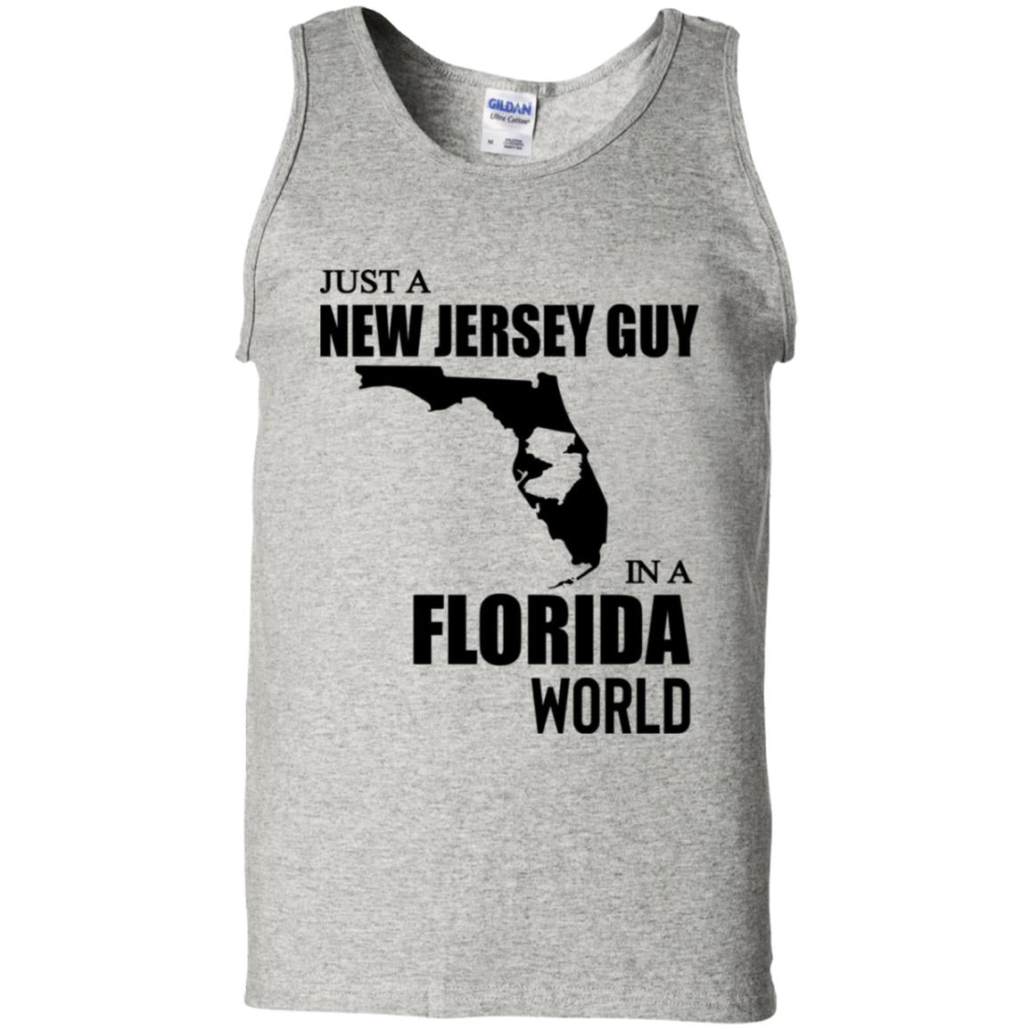 Just A New Jersey Guy In A Florida World T-Shirt - T-shirt Teezalo