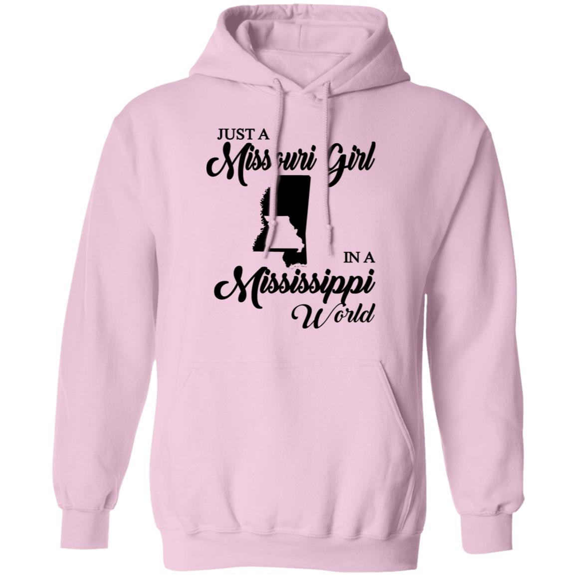 Just A Missouri Girl In A Mississippi World T-Shirt - T-shirt Teezalo
