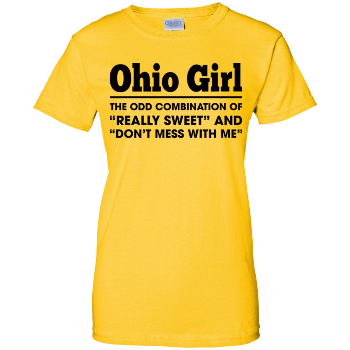 Ohio Girl The Odd Combination T-Shirt - T-shirt Teezalo