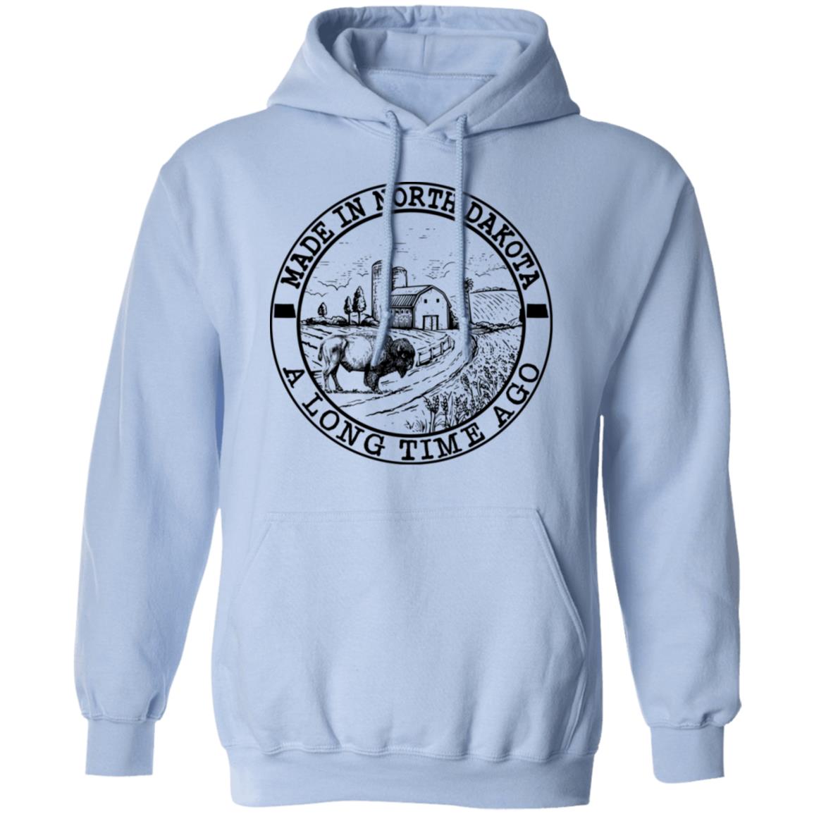 Made In North Dakota A Long Time Ago T Shirt - T-shirt Teezalo