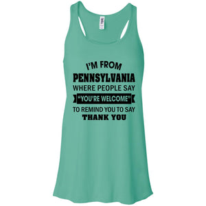 I'm From Pennsylvania Where People Say You're Welcome Hoodie - Hoodie Teezalo