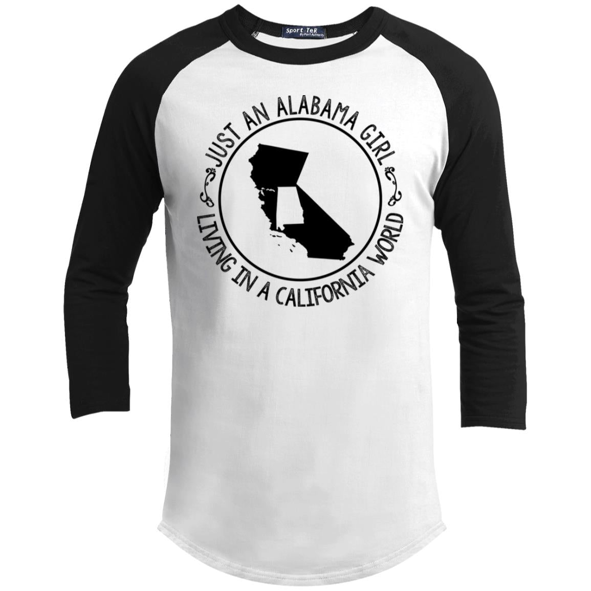 Alabama Girl Living In California World T-Shirt - T-shirt Teezalo