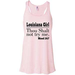 Louisiana Girl Thou Shalt T-Shirt - T-shirt Teezalo