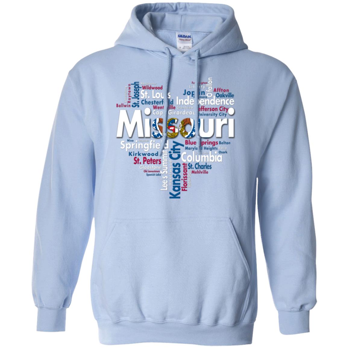 Missouri City Heart Tank - T-shirt Teezalo