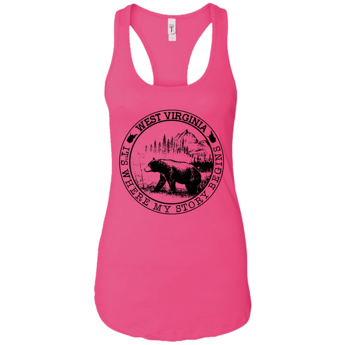 West Virginia It's Where My Story Begins Hoodie - Hoodie Teezalo