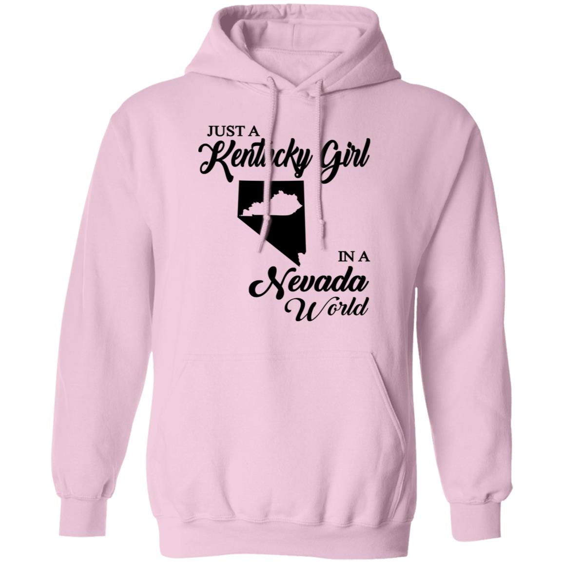 Just A Kentucky Girl In A Nevada World T-Shirt - T-shirt Teezalo