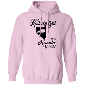 Just A Kentucky Girl In A Nevada World T-Shirt - T-shirt Teezalo
