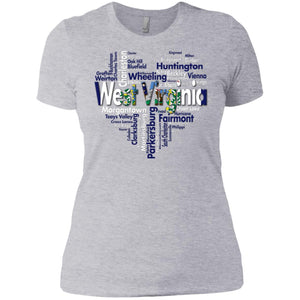 West Virginia Heart T Shirt - T-shirt Teezalo