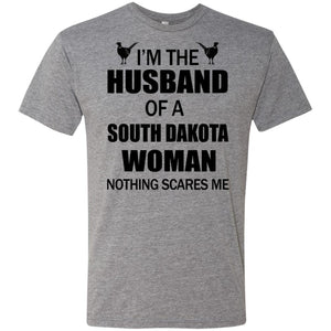 I Am The Husband Of A South Dakota Woman Hoodie - Hoodie Teezalo