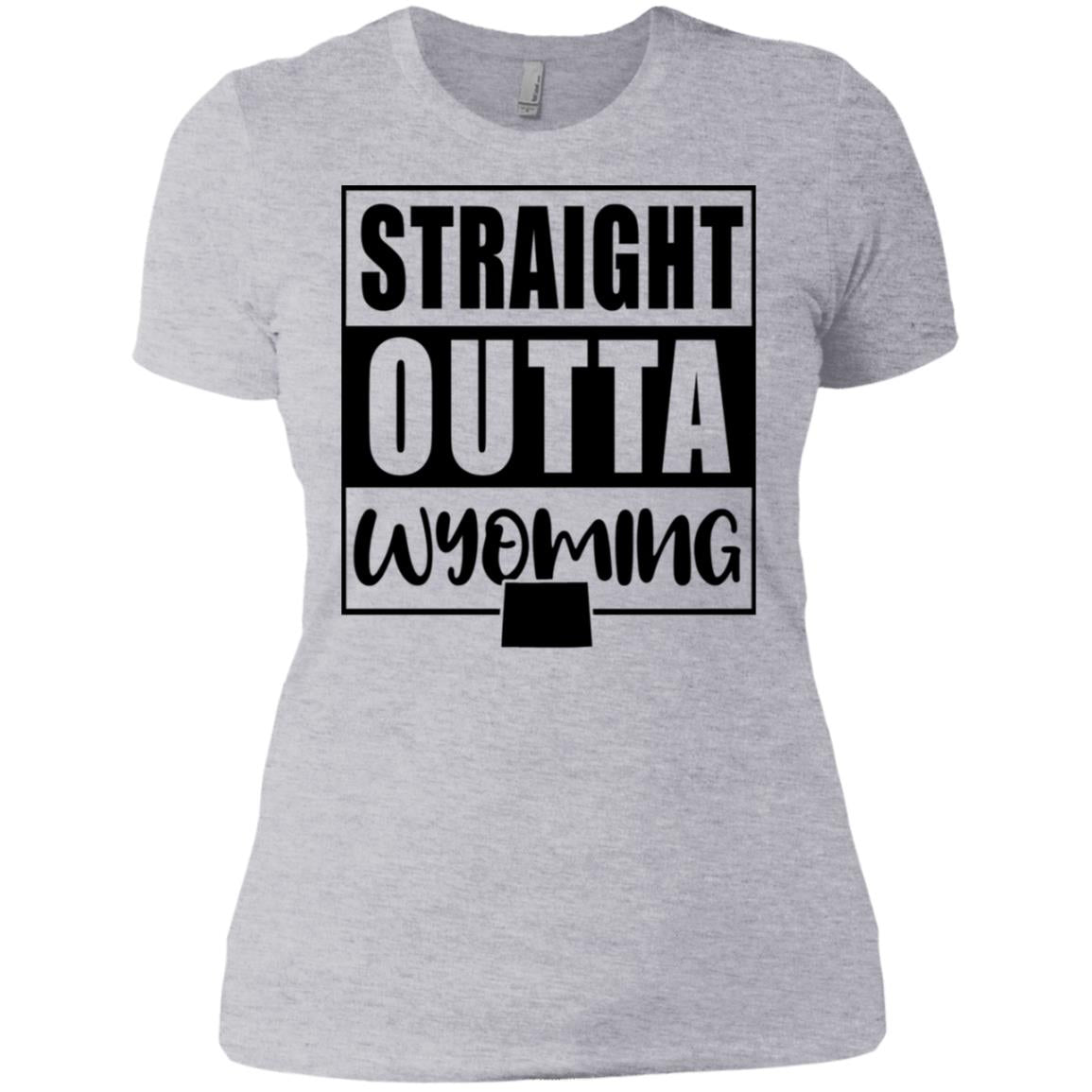 Straight Outta Wyoming  T-Shirt - T-shirt Teezalo
