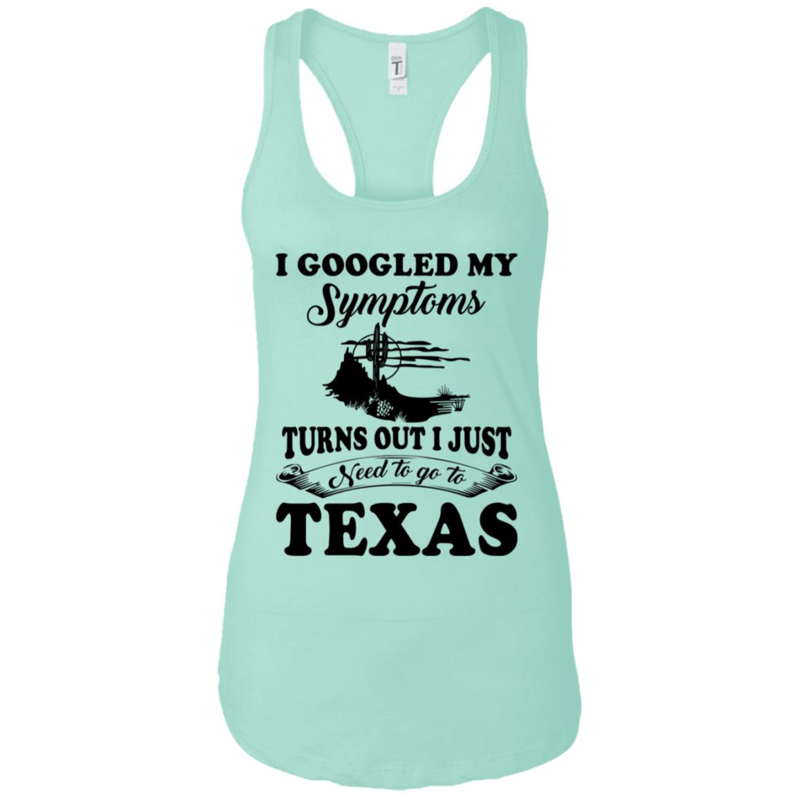 I Google My Symptoms Turns Out I Just Need To Go To Texas Hoodie - Hoodie Teezalo