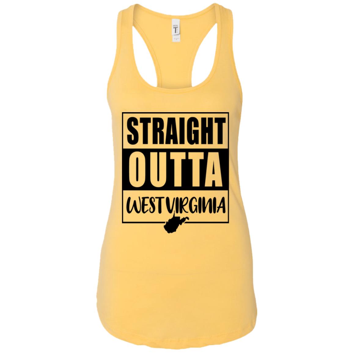 Straight Outta West Virginia T Shirt - T-shirt Teezalo