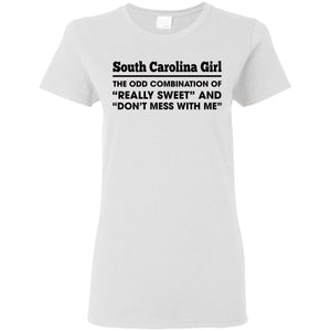 South Carolina The Odd Combination T-Shirt - T-shirt Teezalo