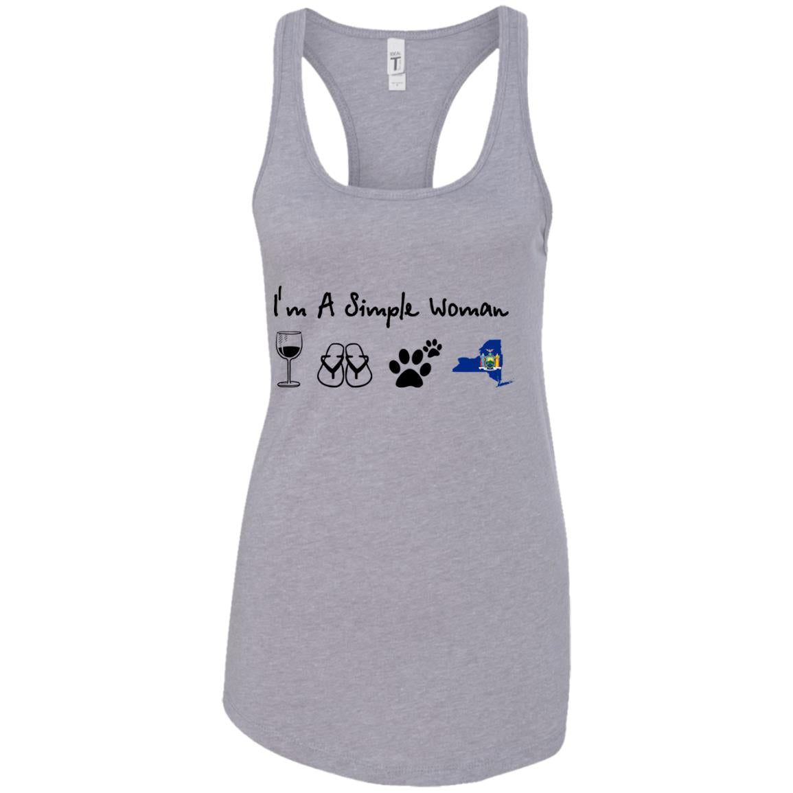 I Am A Simple New York Girl Hoodie - Hoodie Teezalo