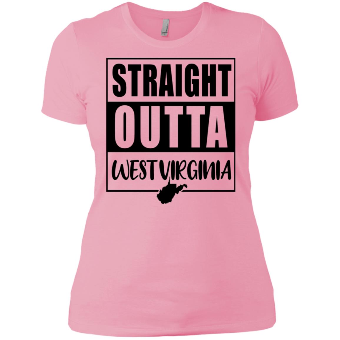 Straight Outta West Virginia T Shirt - T-shirt Teezalo