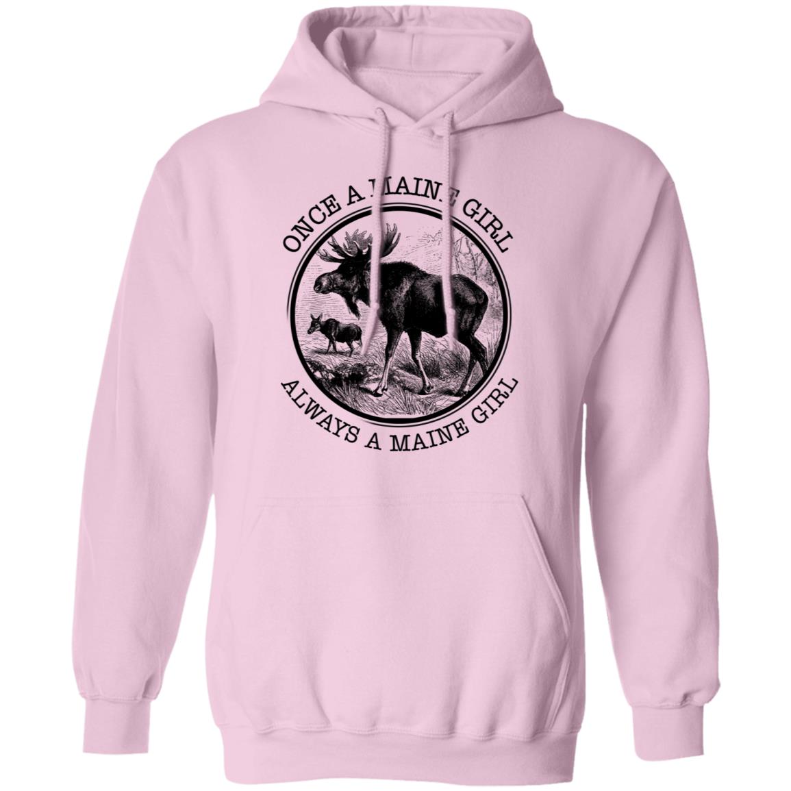 Once A Maine Girl Always A Maine Girl T-Shirt - T-shirt Teezalo