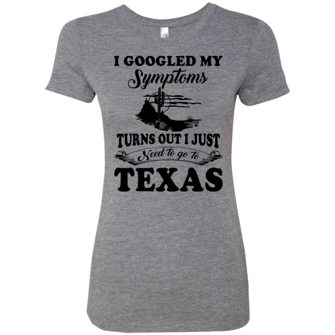 I Google My Symptoms Turns Out I Just Need To Go To Texas Hoodie - Hoodie Teezalo