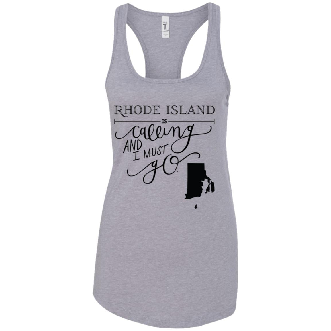 Rhode Island Is Calling I Must Go T-shirt - T-shirt Teezalo