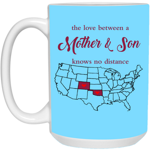 Colorado Oklahoma The Love Mother And Son Mug - Mug Teezalo