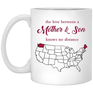 Maine Washington The Love Between Mother And Son Mug - Mug Teezalo