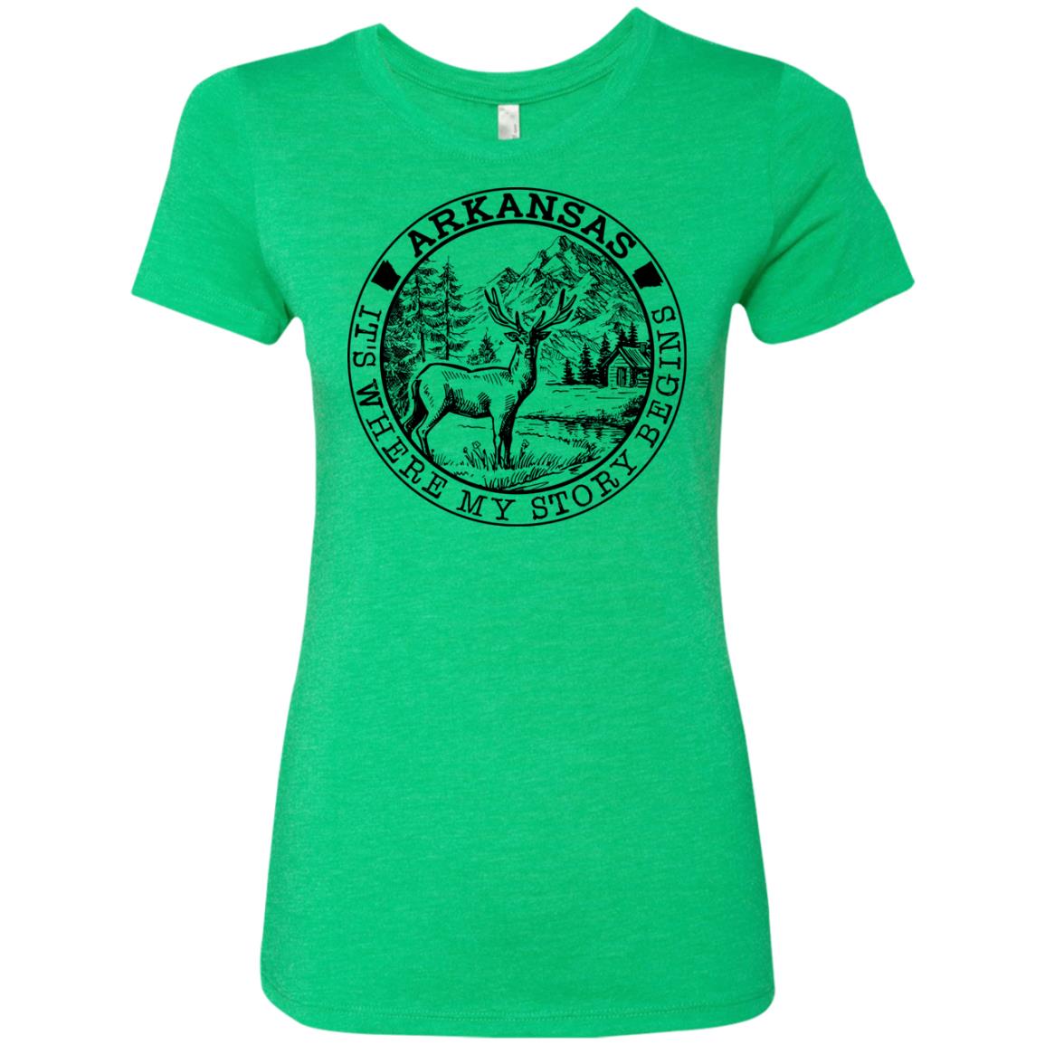 Arkansas It's Where My Story Begins Hoodie - Hoodie Teezalo