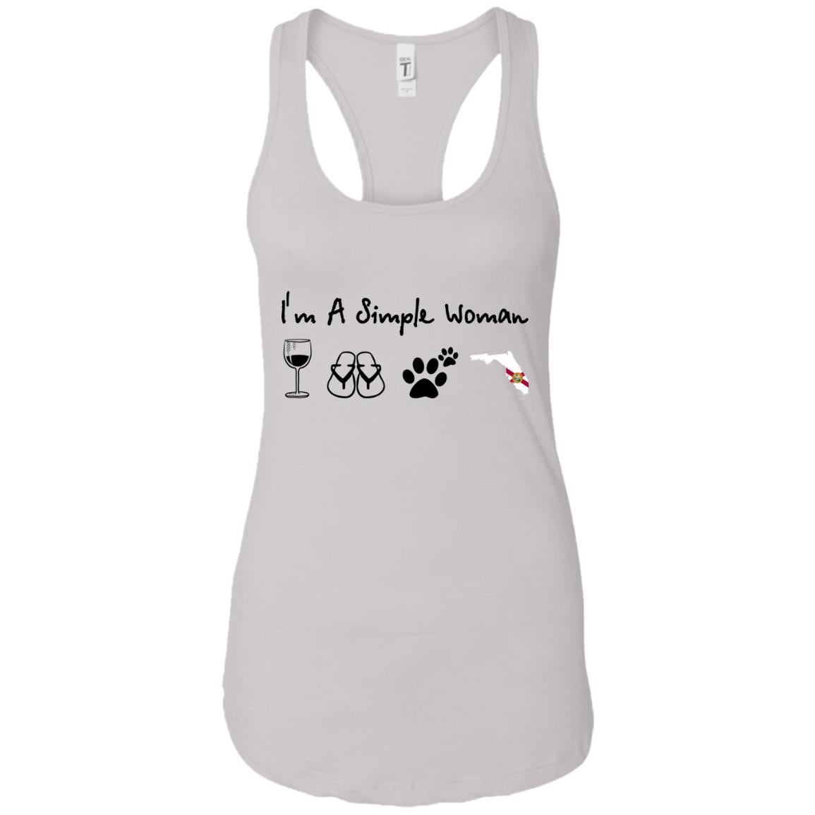 I Am A Simple Florida Girl Hoodie - Hoodie Teezalo