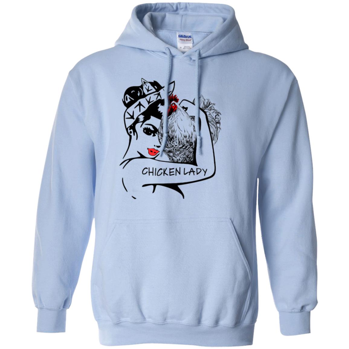 Chicken Lady Hoodie - Hoodie Teezalo