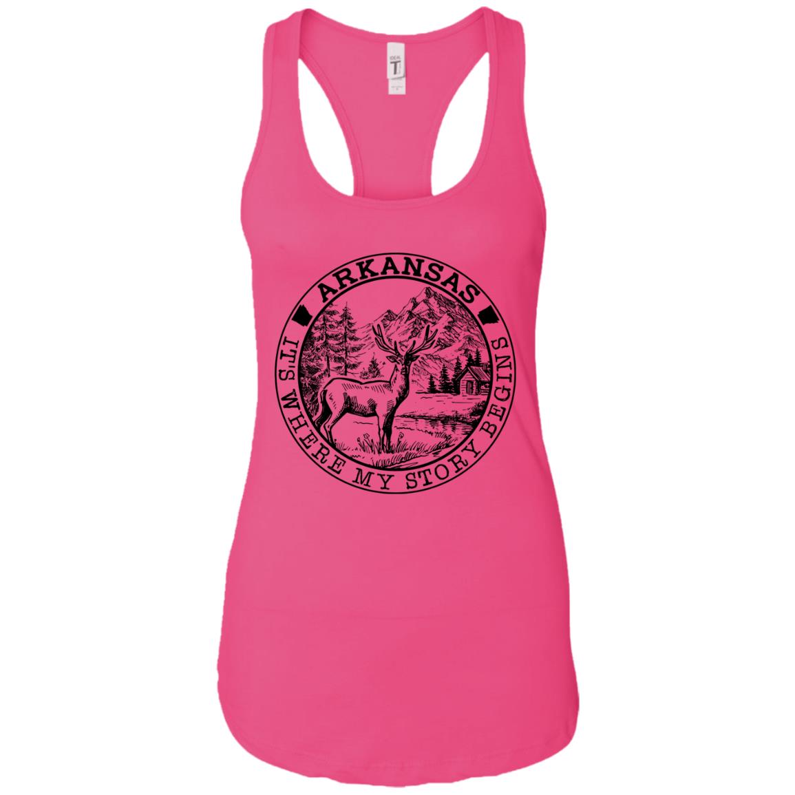 Arkansas It's Where My Story Begins Hoodie - Hoodie Teezalo