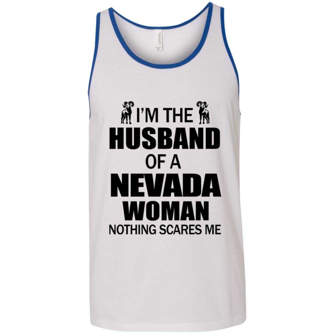 I'm The Husband Of A Nevada Woman T-Shirt - T-shirt Teezalo