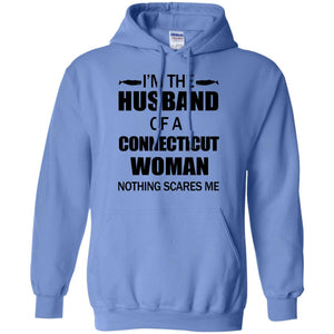 I'm The Husband Of A Connecticut Woman T Shirt - T-shirt Teezalo