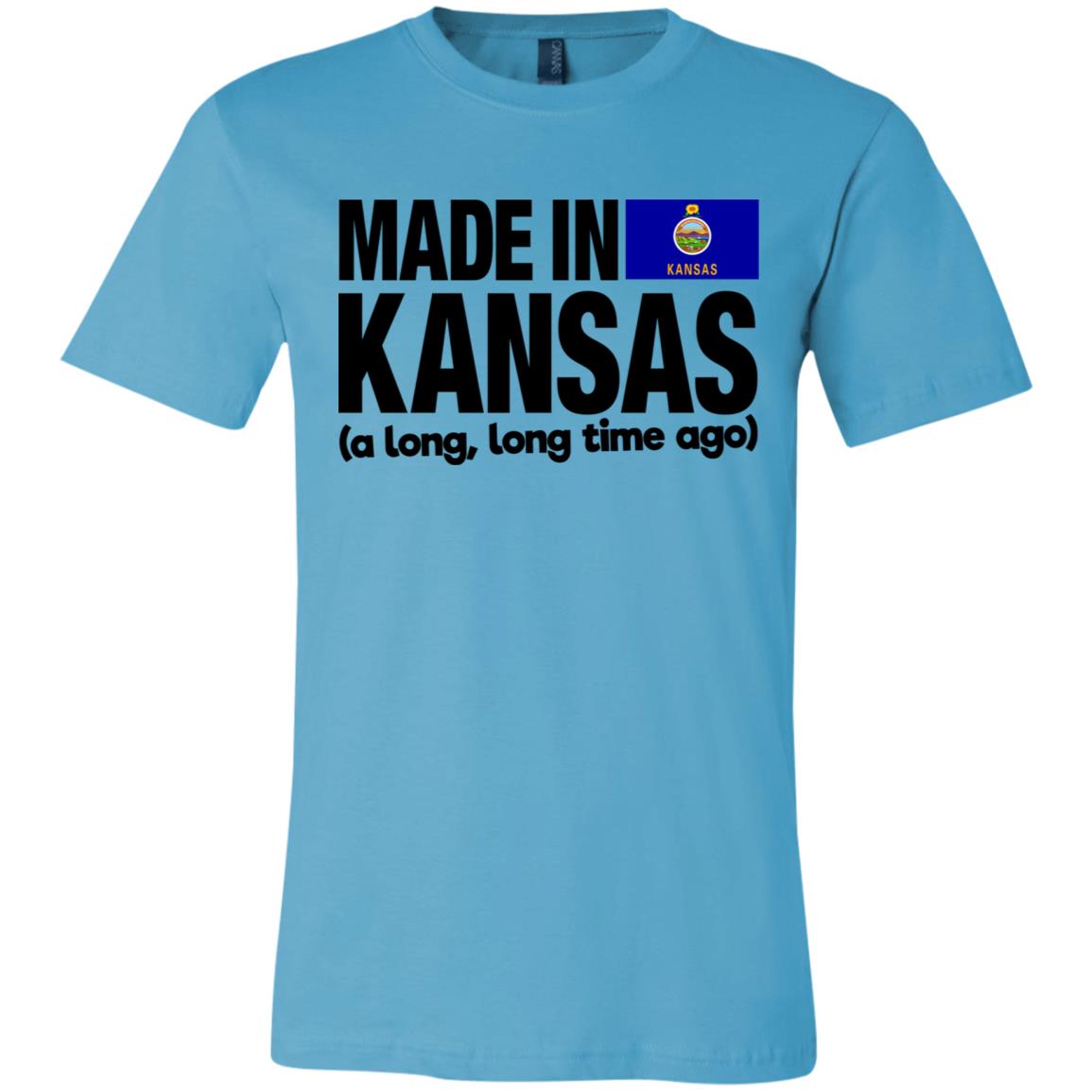 Made In Kansas A Long Long Time Ago T-Shirt - T-shirt Teezalo
