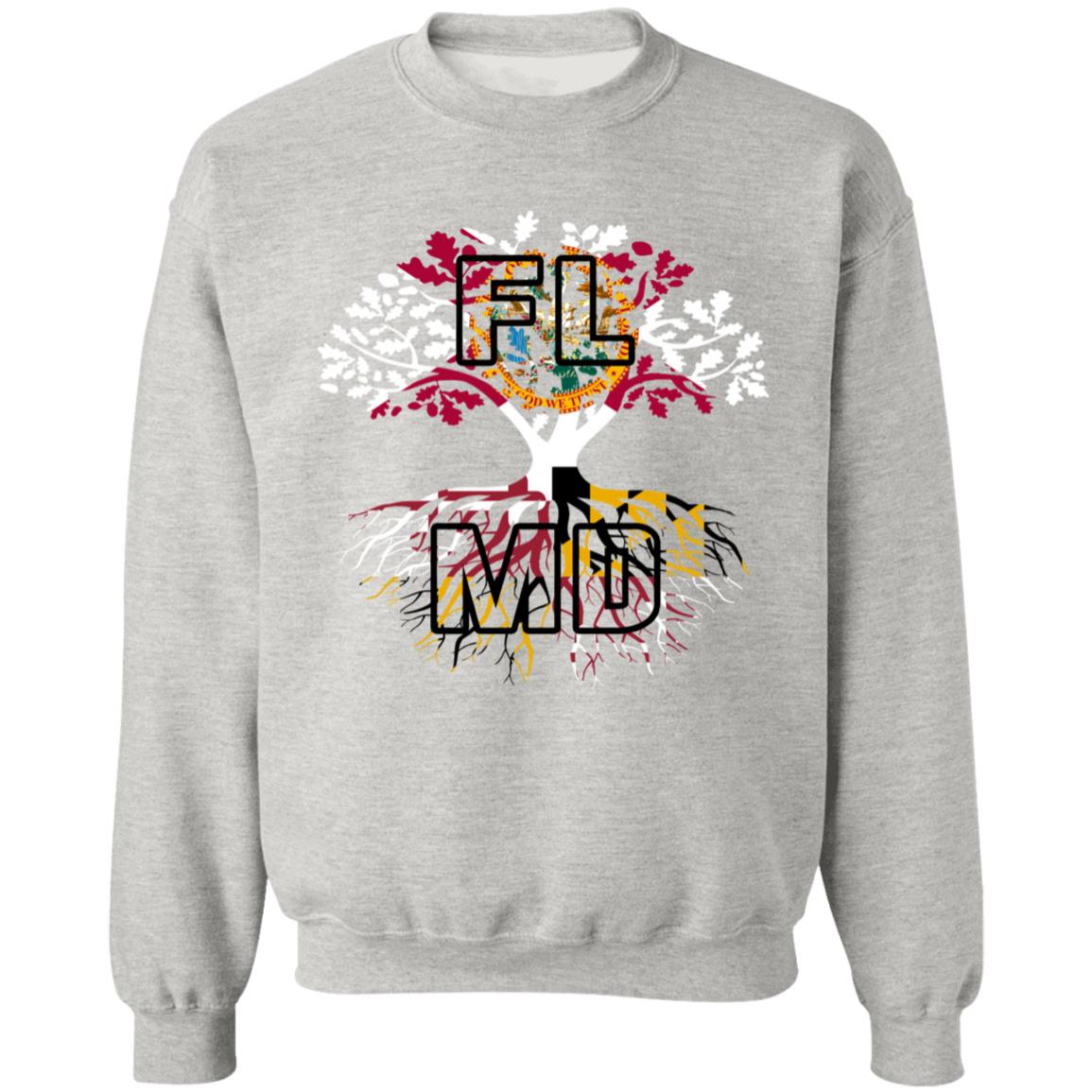 Live In Florida With Maryland Roots T-Shirt - T-shirt Teezalo