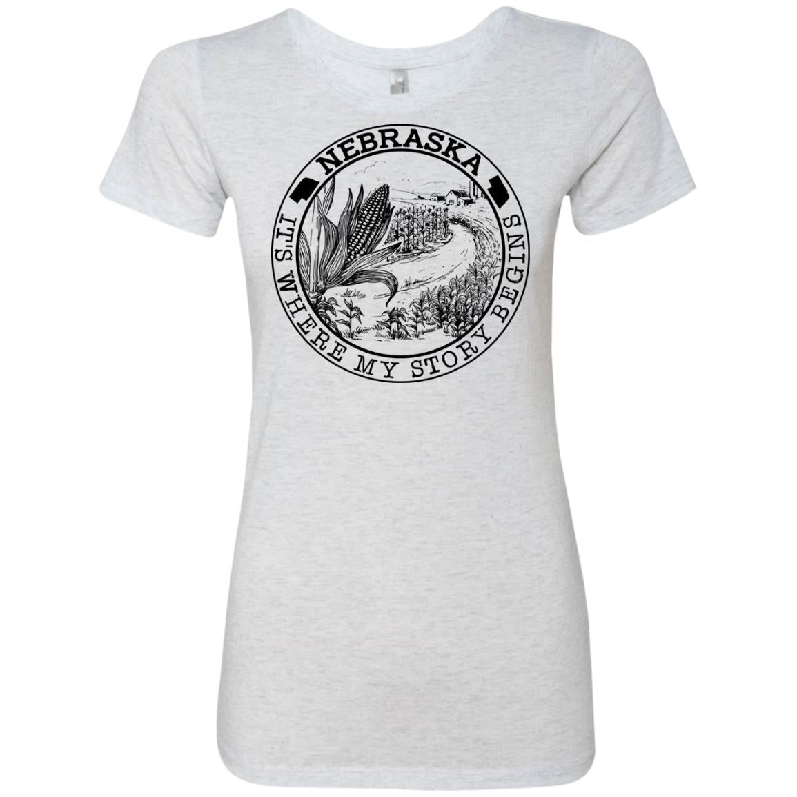 Nebraska Where My Story Begins Hoodie - Hoodie Teezalo