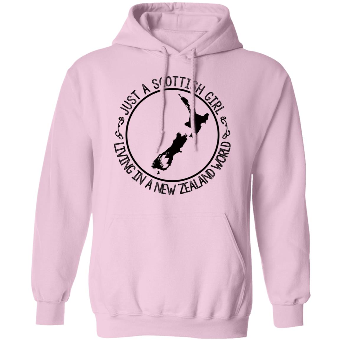 Scottish Girl Living In New Zealand World T-shirt - T-shirt Teezalo