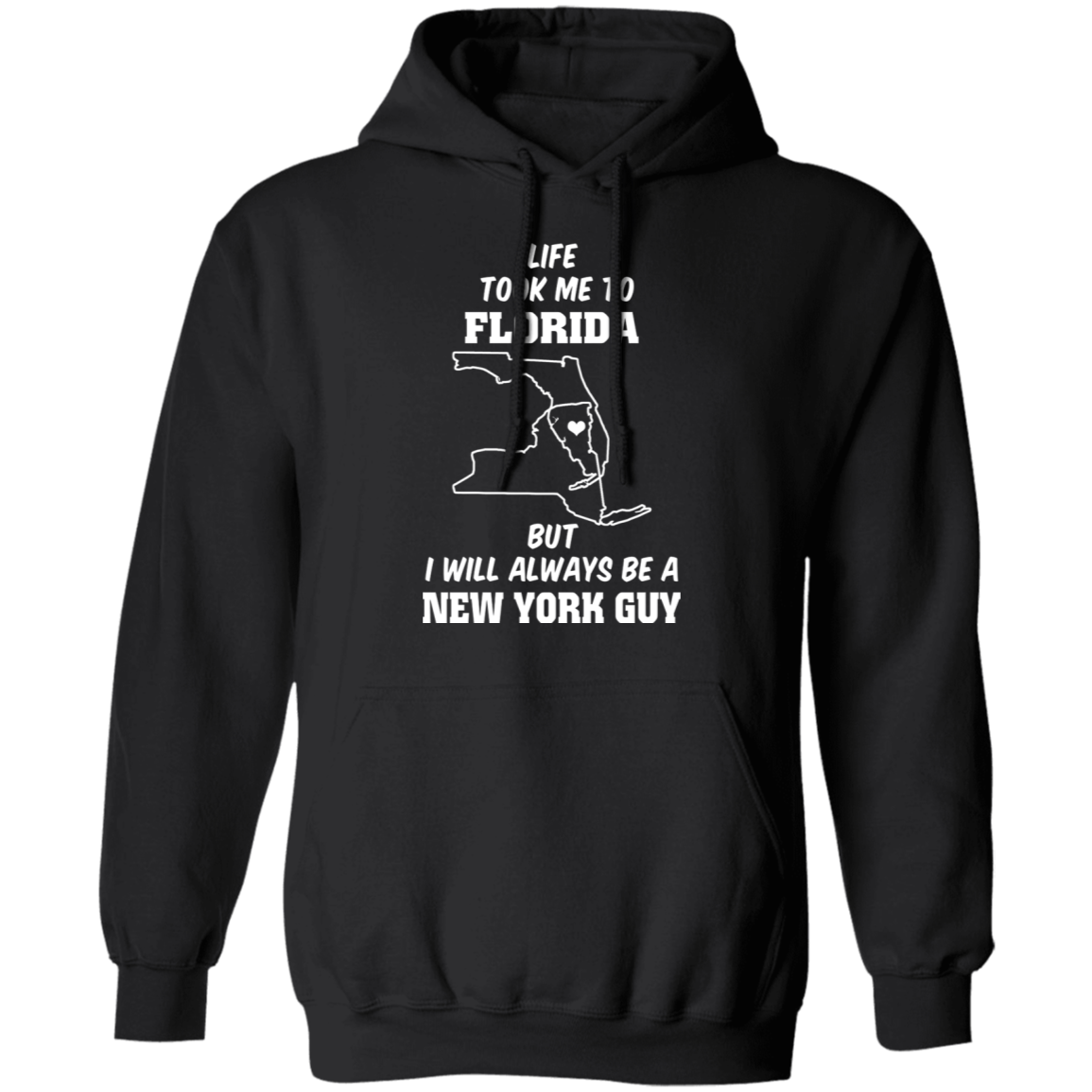Life Took Me To Florida Always Be A New York Guy T-Shirt - T-shirt Teezalo