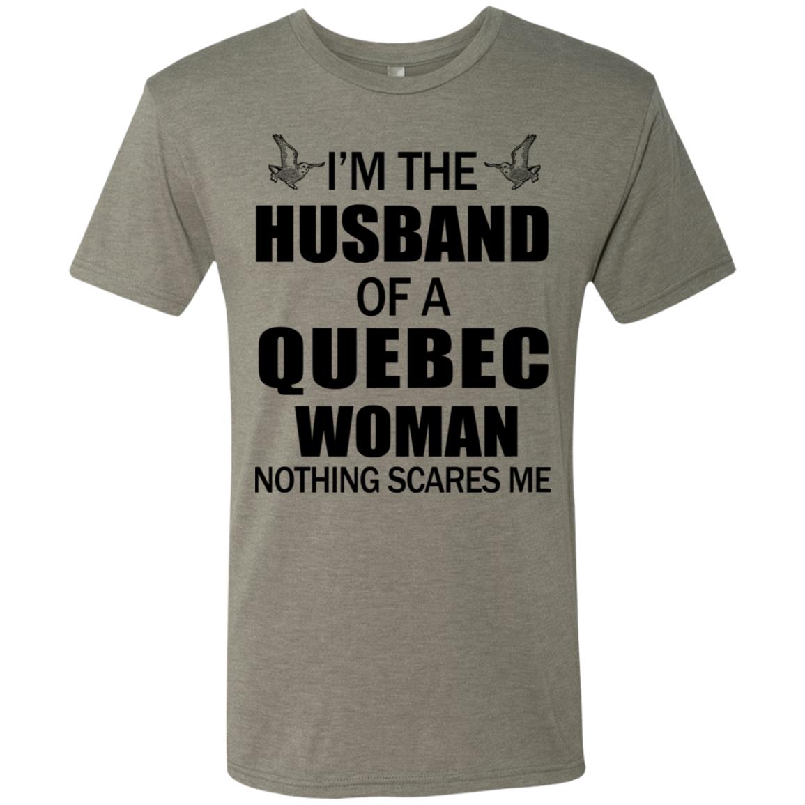 I'm The Husband Of A Quebec Woman T-Shirt - T-shirt Teezalo