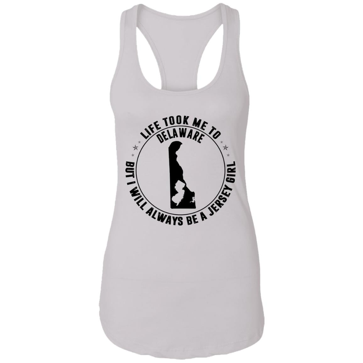 Life Took Me To Delaware Always Be A Jersey Girl Hoodie - Hoodie Teezalo