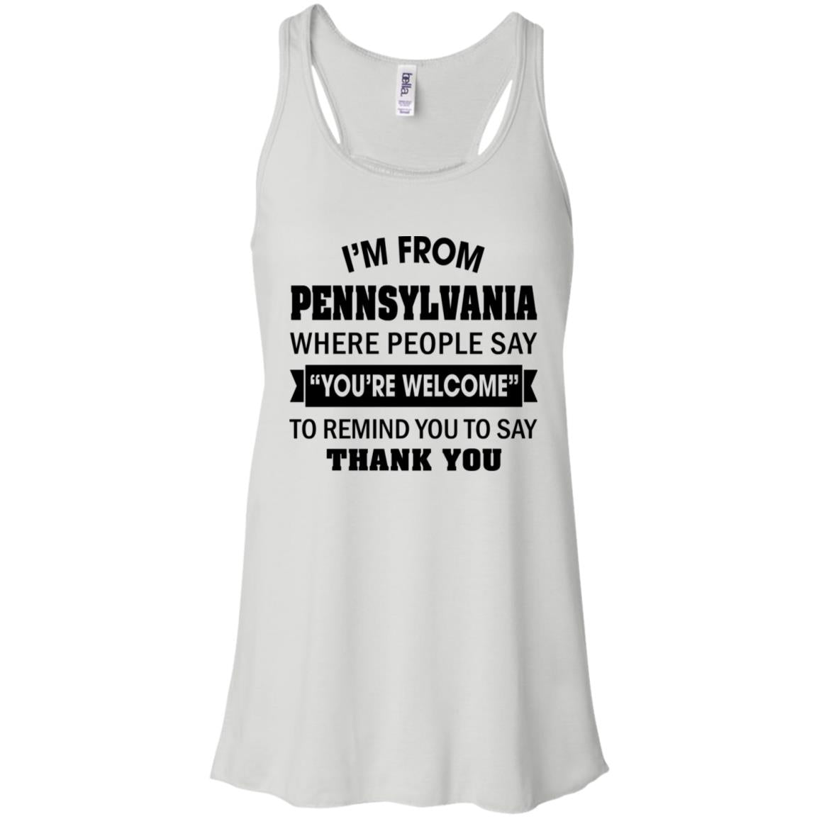 I'm From Pennsylvania Where People Say You're Welcome Hoodie - Hoodie Teezalo