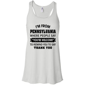 I'm From Pennsylvania Where People Say You're Welcome Hoodie - Hoodie Teezalo