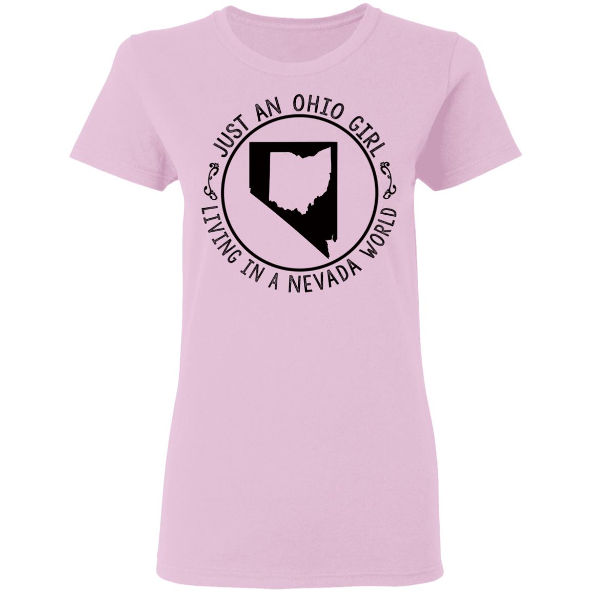 Ohio Girl In Nevada World Hoodie - Hoodie Teezalo