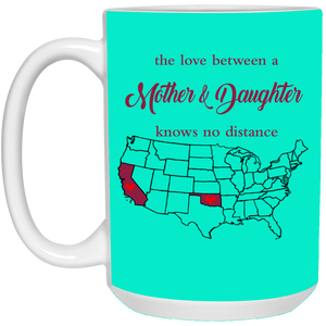 Oklahoma California The Love Mom And Daughter Mug - Mug Teezalo