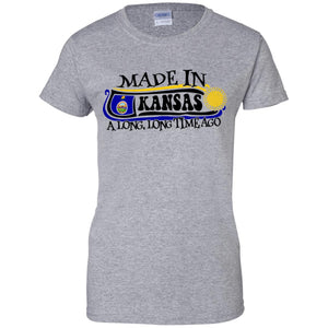Made In Kansas A Long Long Time Ago T-Shirt - T-shirt Teezalo