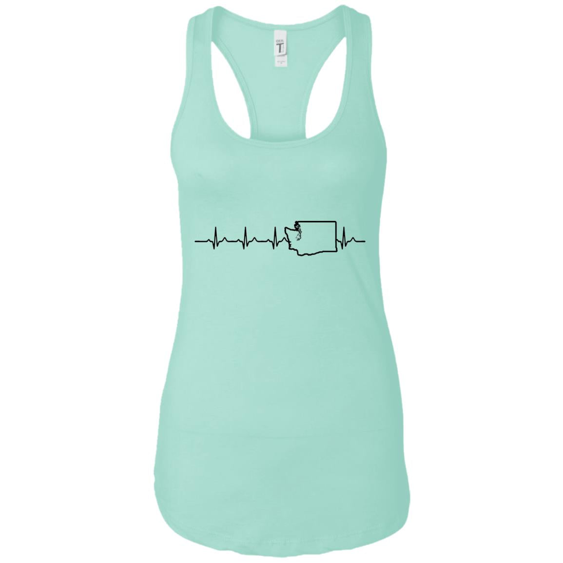 Washington Heartbeat T-Shirt - T-shirt Teezalo