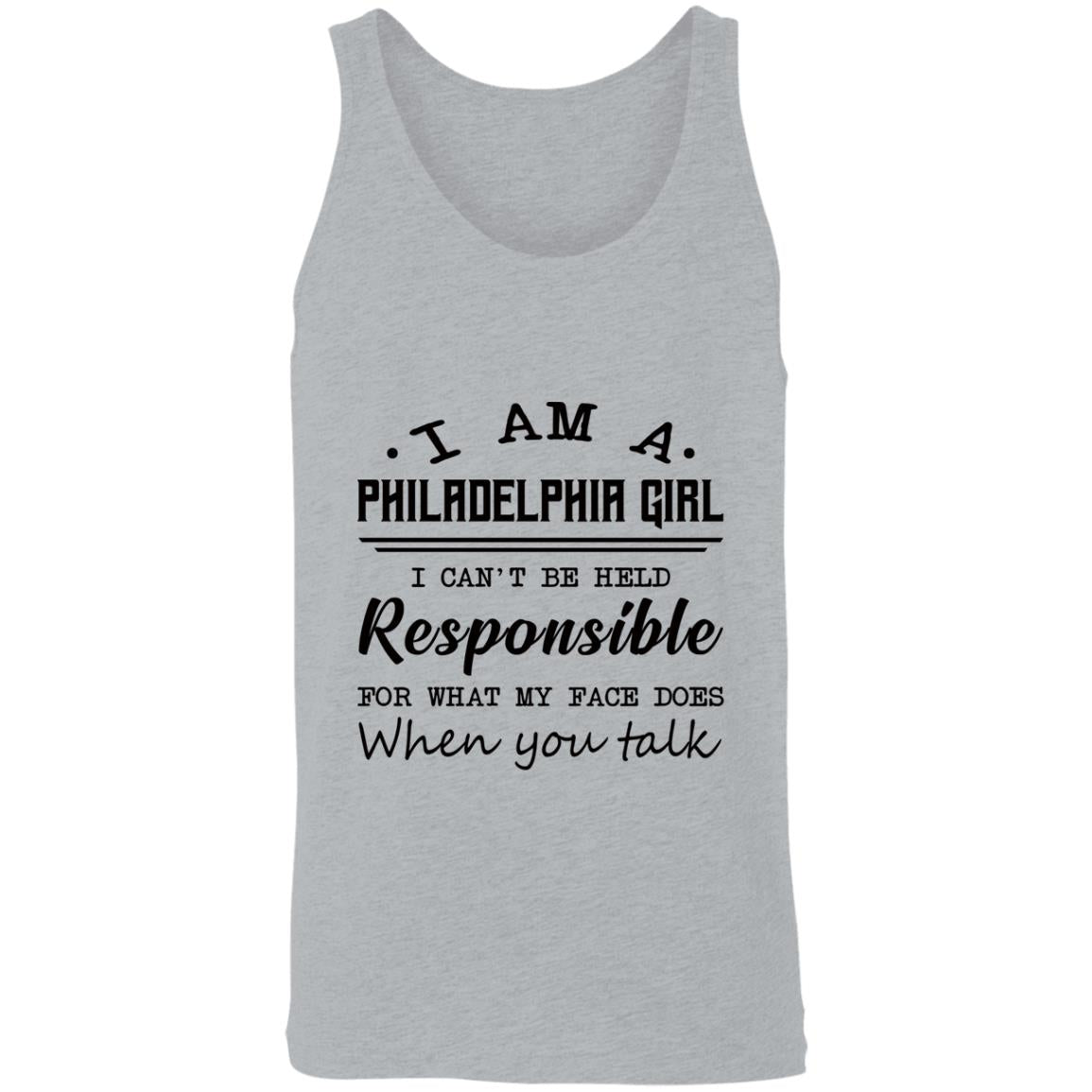 Philadelphia Girl Responsible For What My Face Does T-Shirt - T-shirt Teezalo